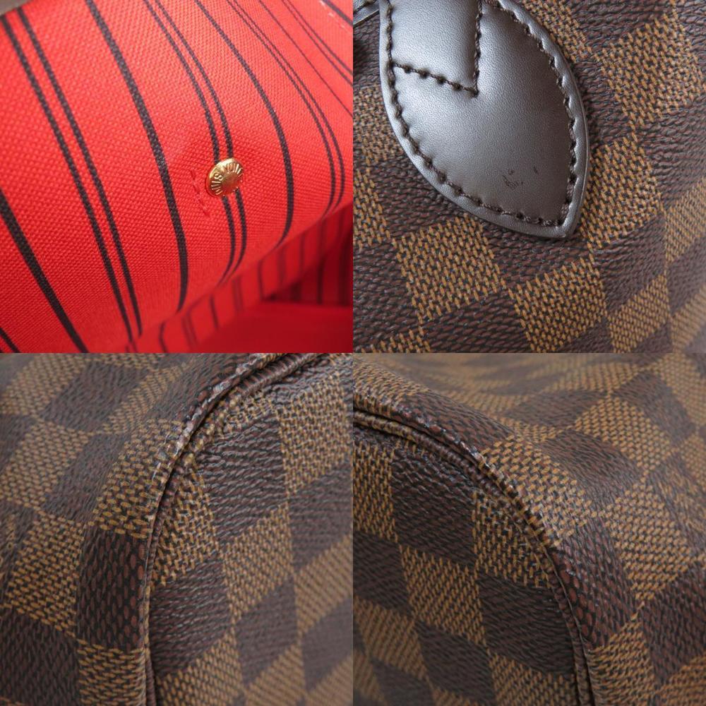 Louis Vuitton Neverfull MM Damier Canvas Tote Bag Damier Canvas - Picture 6 of 7